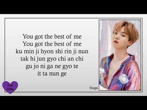 bts best of me easy lyrics