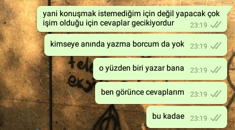 geç cevap yazan kıza nasıl davranmalı