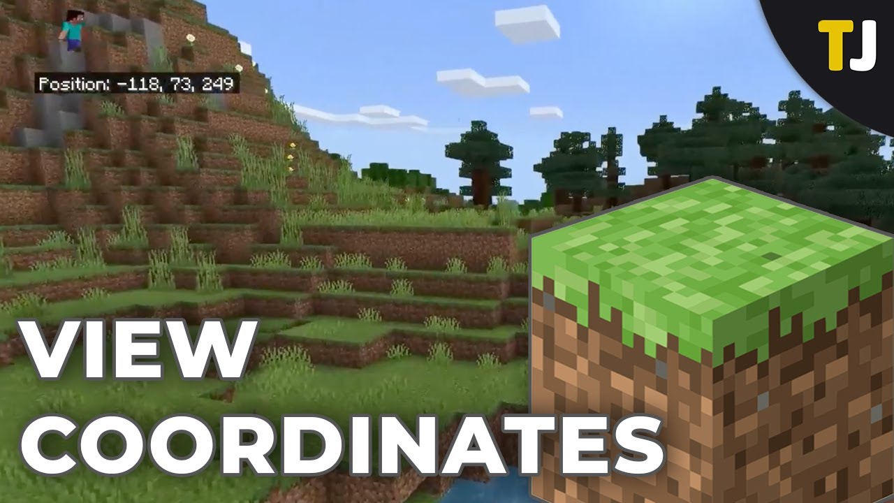 how do i see my coordinates in minecraft java