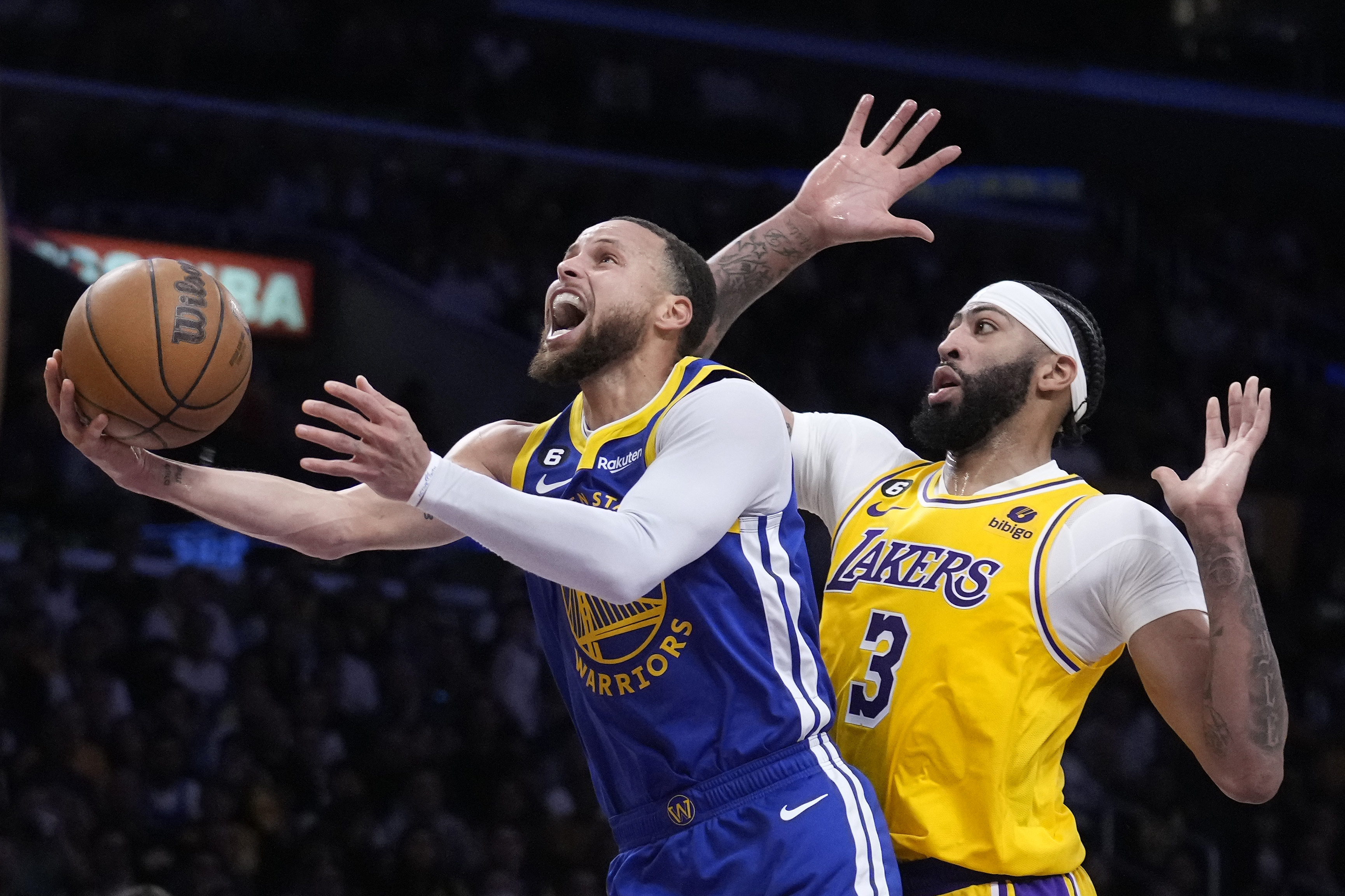 lakers vs warriors live