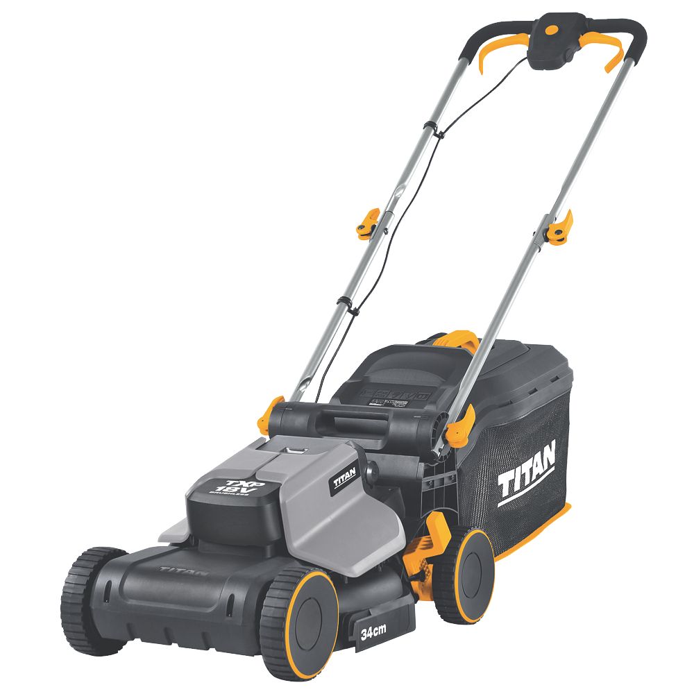 titan cordless lawn mower