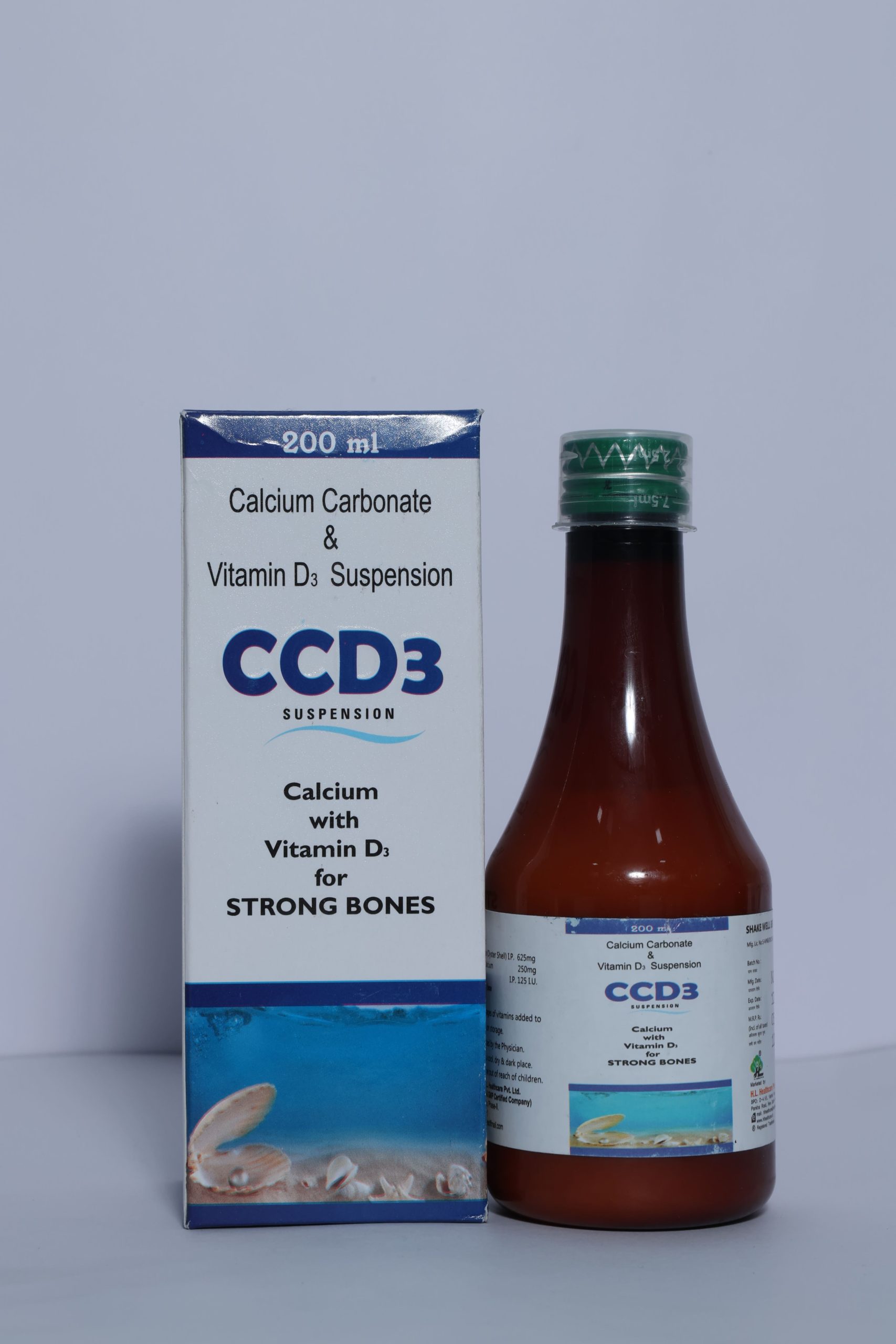 calcium carbonate and vitamin d3 suspension