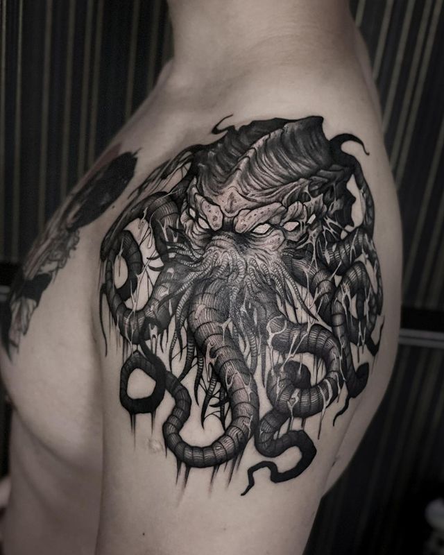 call of cthulhu tattoo