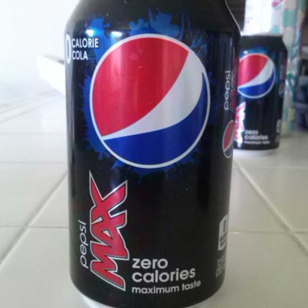 calories in pepsi max