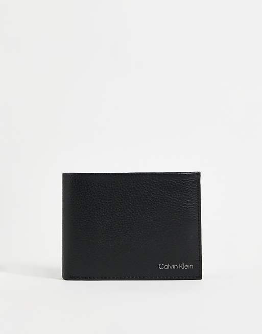 calvin klein black wallet