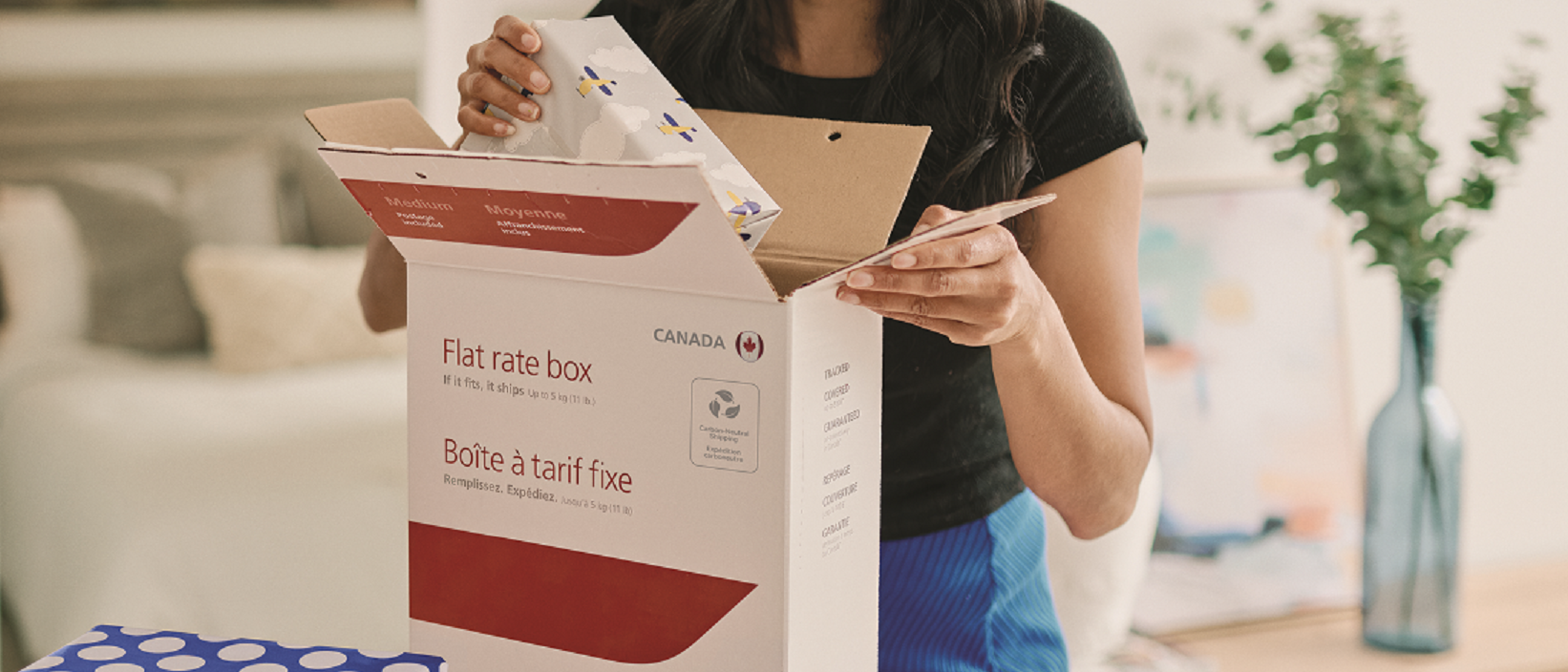 canada post medium flat rate box