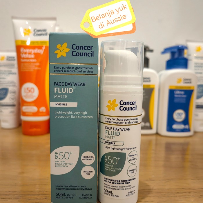 cancer council fluid matte