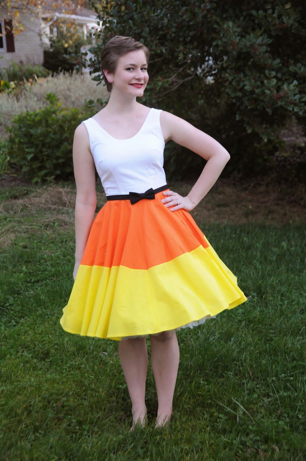 candy corn outfit