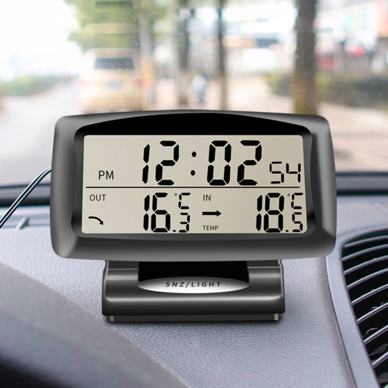 car digital clock