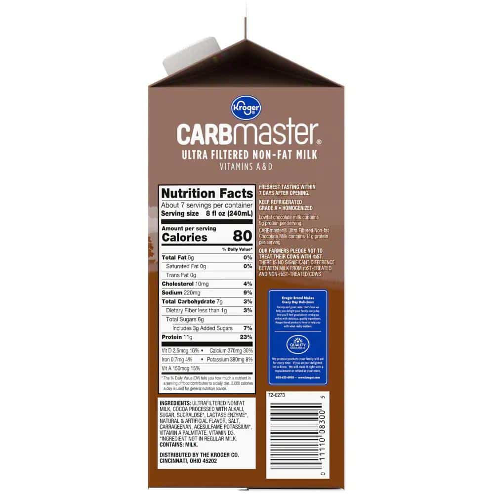 carbmaster milk