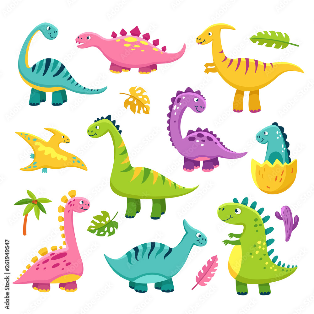 cartoon cute dinosaur