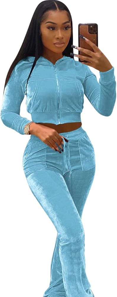 2 piece tracksuit womens set