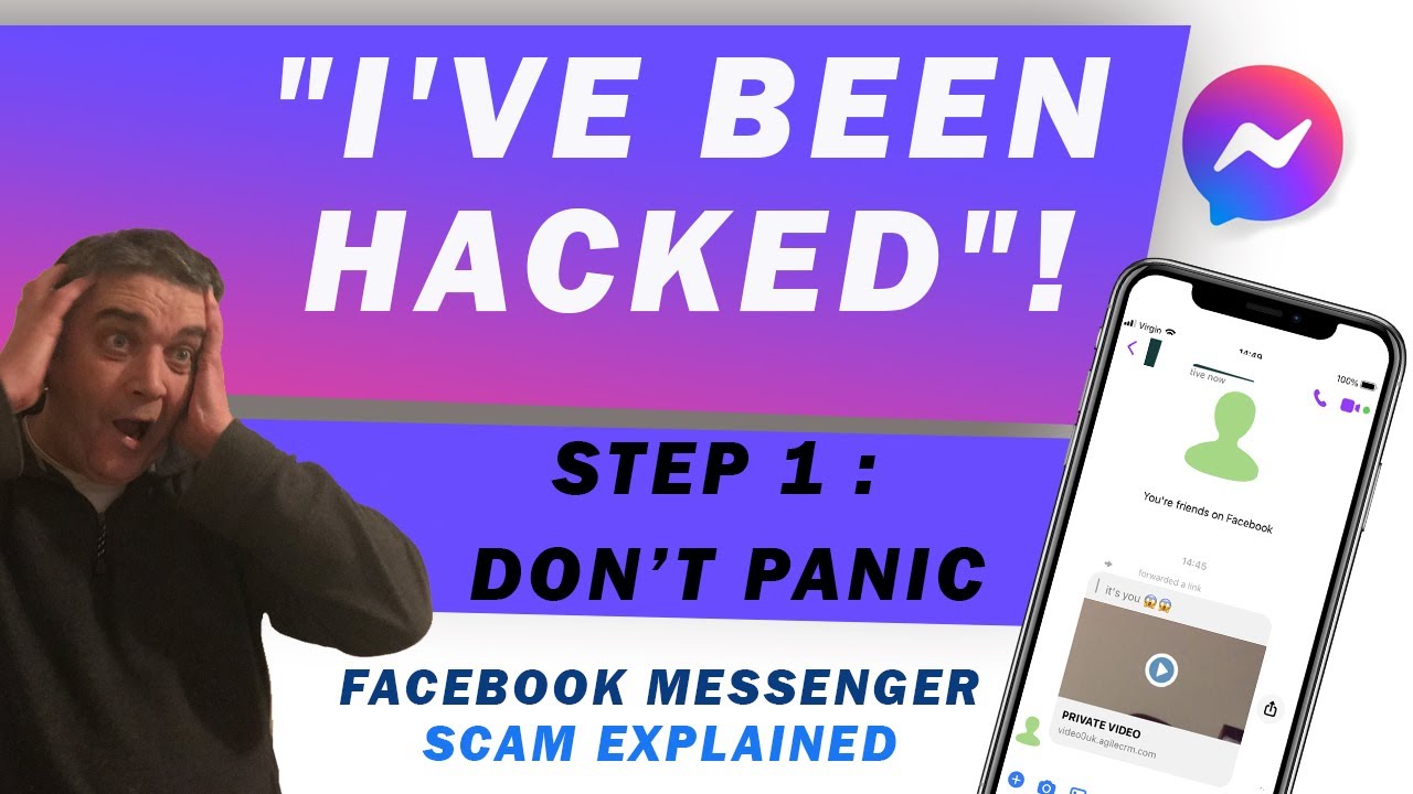 what to do if hacked on facebook and messenger