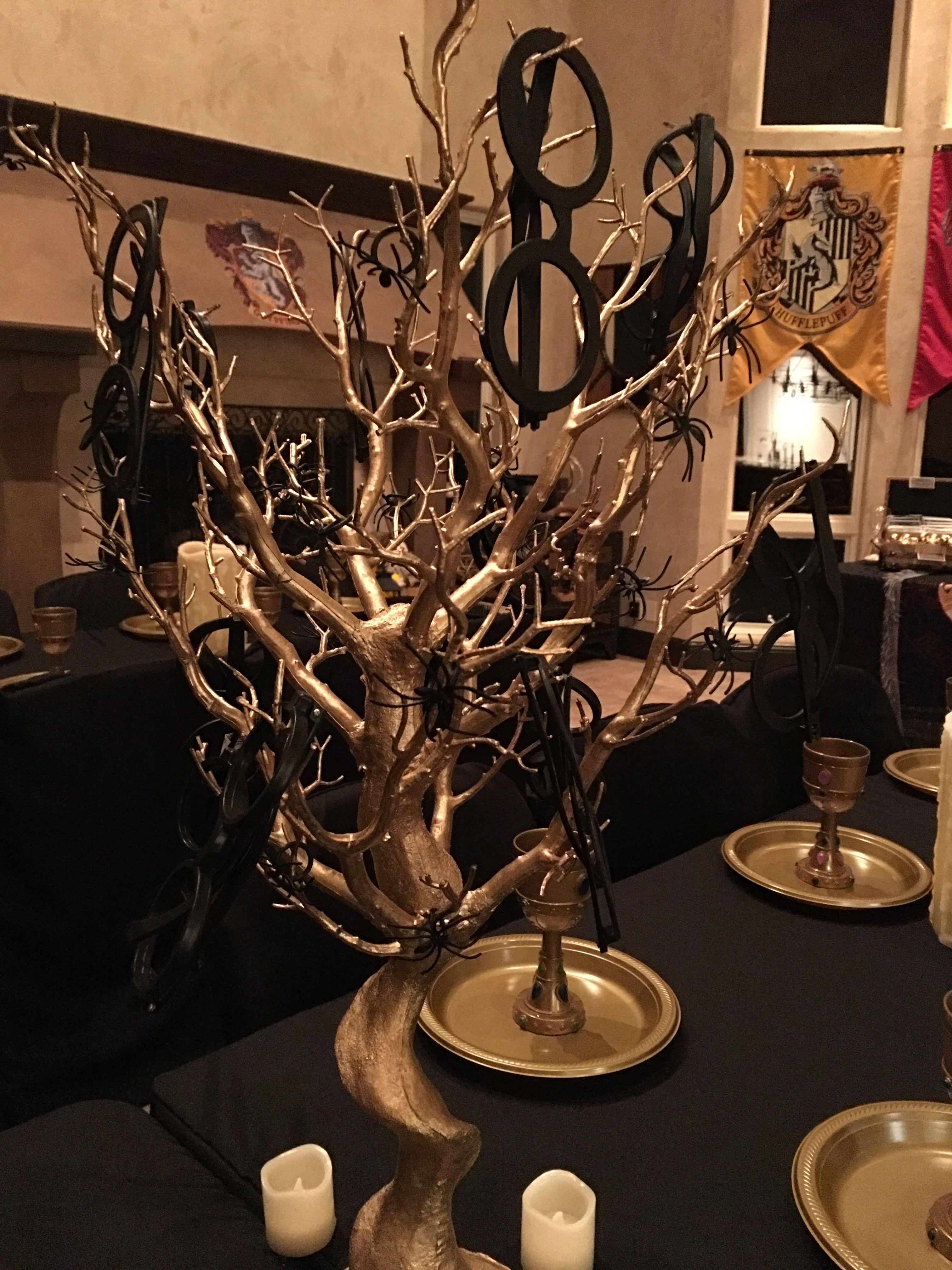 harry potter centerpiece ideas