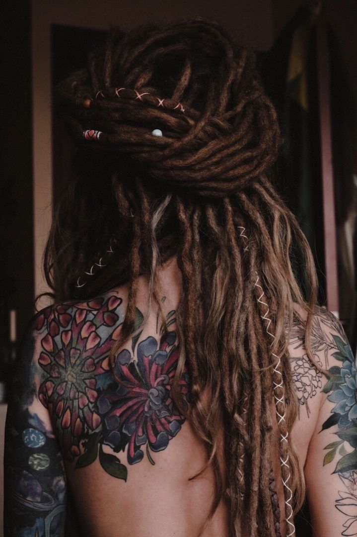 dreadlock tattoo designs