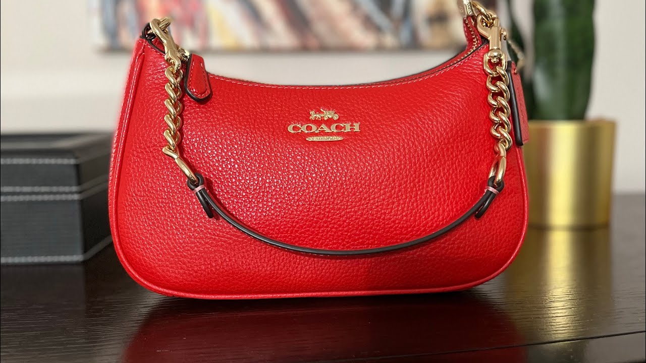 coach handbags red color