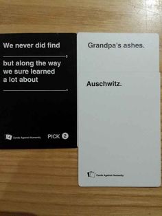 cards against humanity funniest cards