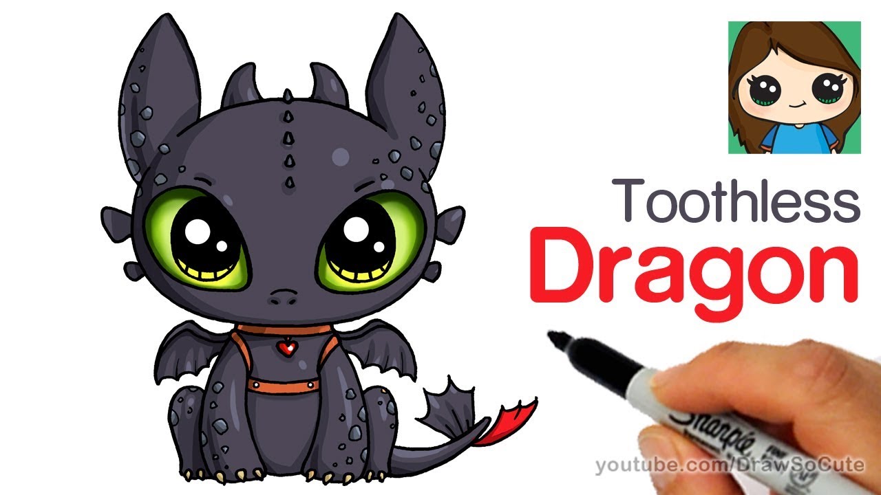 drawings of dragons cute