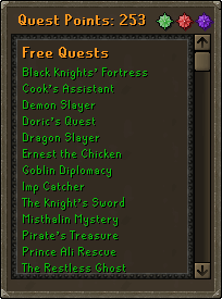 quest requirements osrs