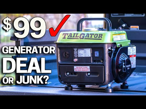 tailgator 900 watt generator