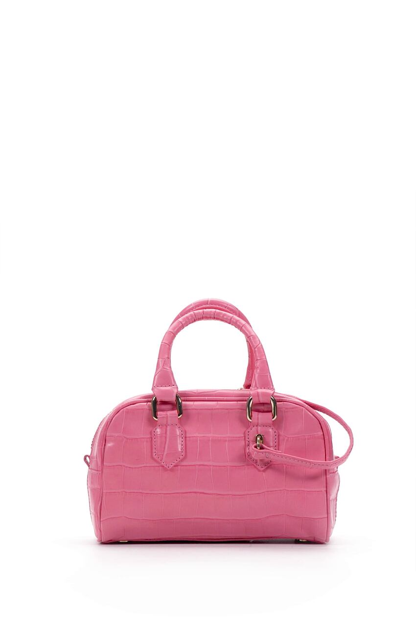 zara pink bag