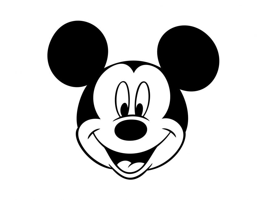 mickey mouse vector image