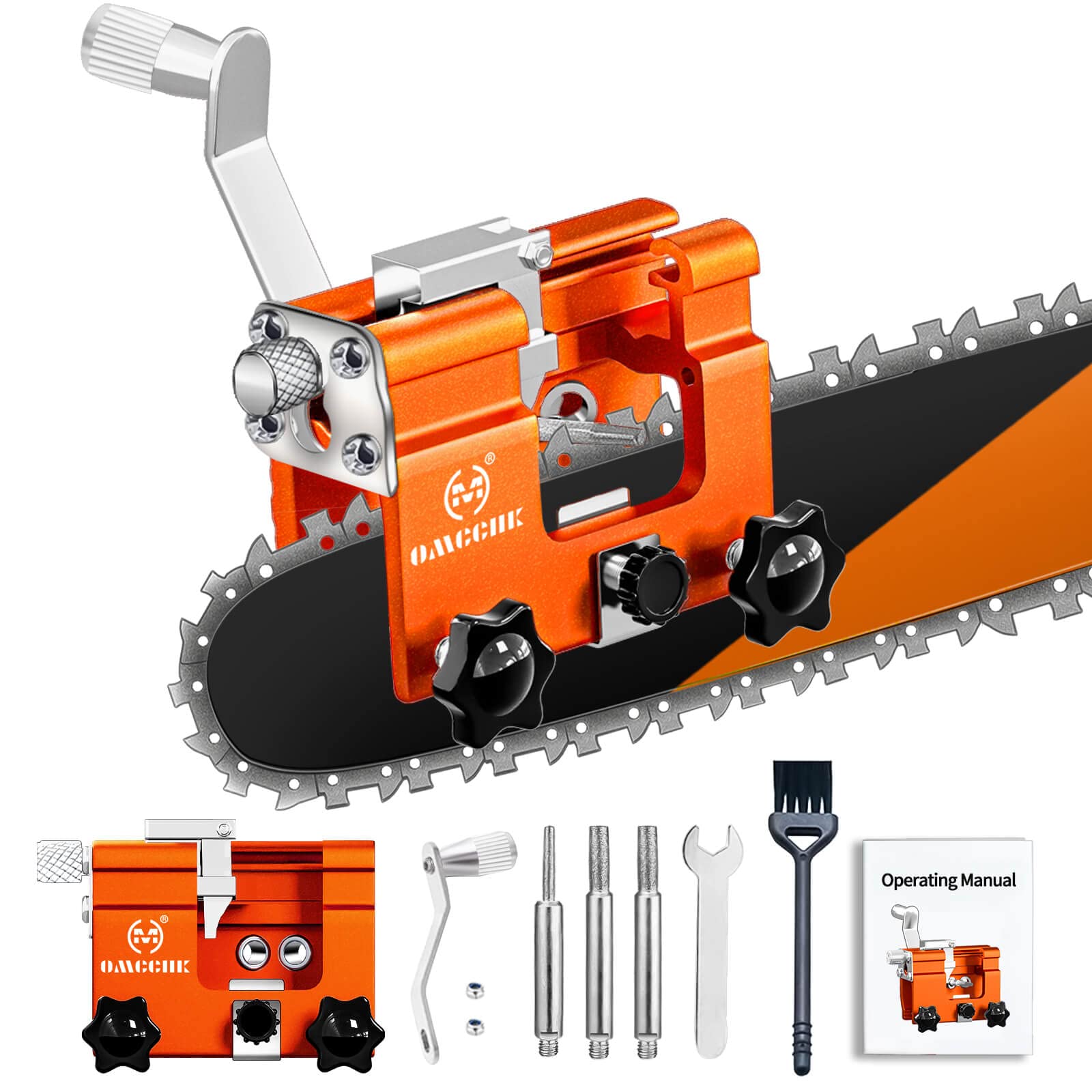 chainsaw chain sharpening jig