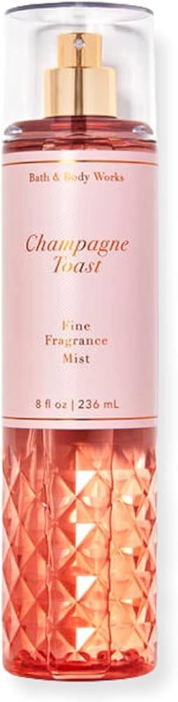 champagne toast body mist