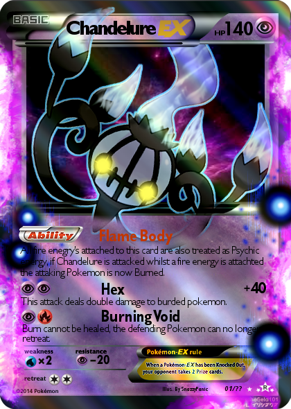 chandelure ex full art