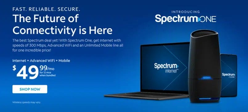 charter spectrum cable packages