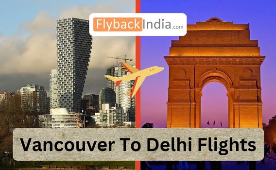 cheap flights from vancouver to delhi india