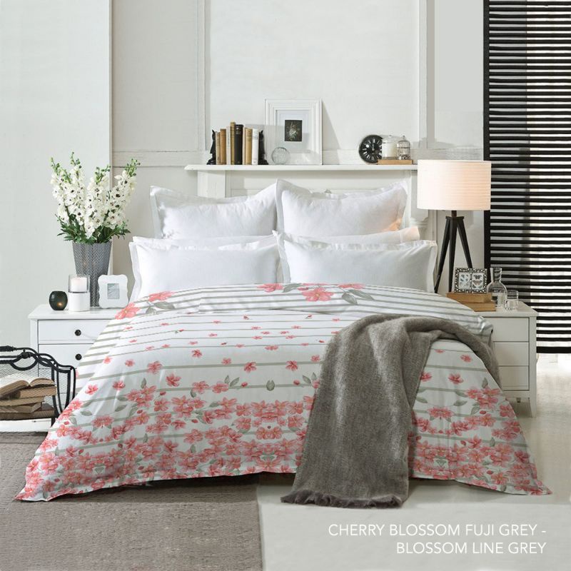 cherry blossom quilt cover