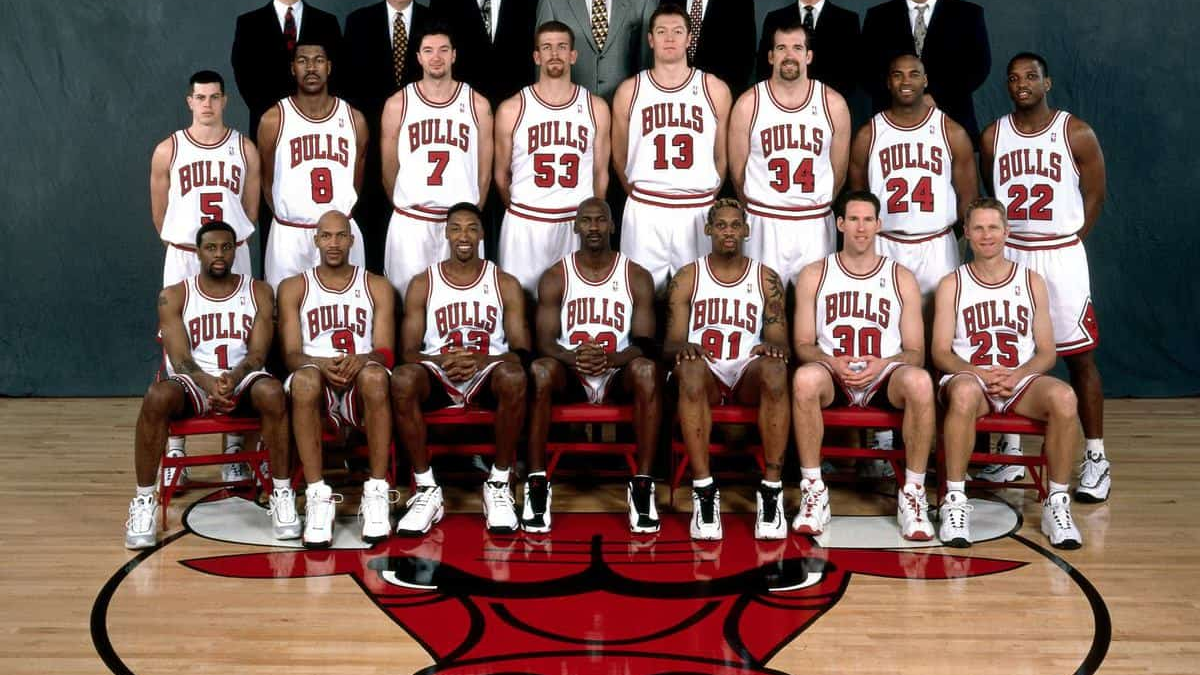 chicago bulls 96 roster