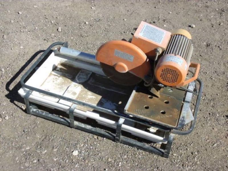 chicago electric tile saw parts