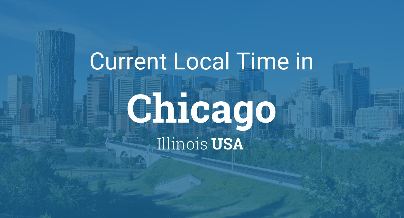 chicago usa local time