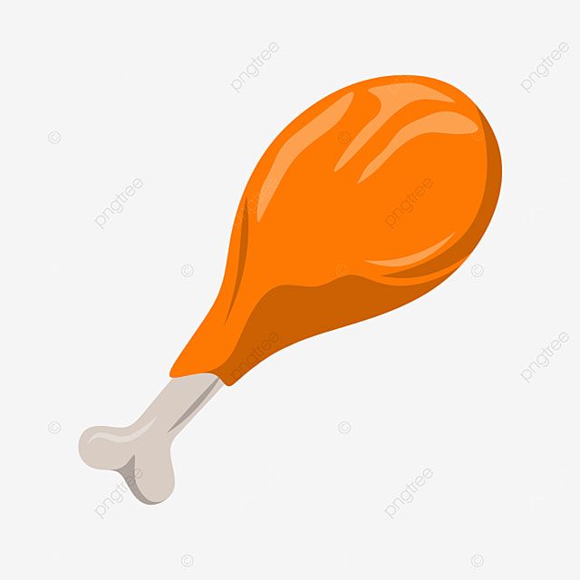 chicken leg clipart