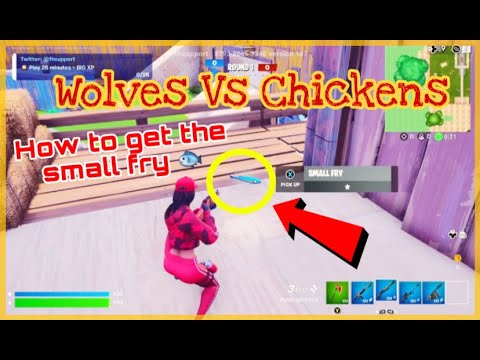 chicken vs wolves fortnite