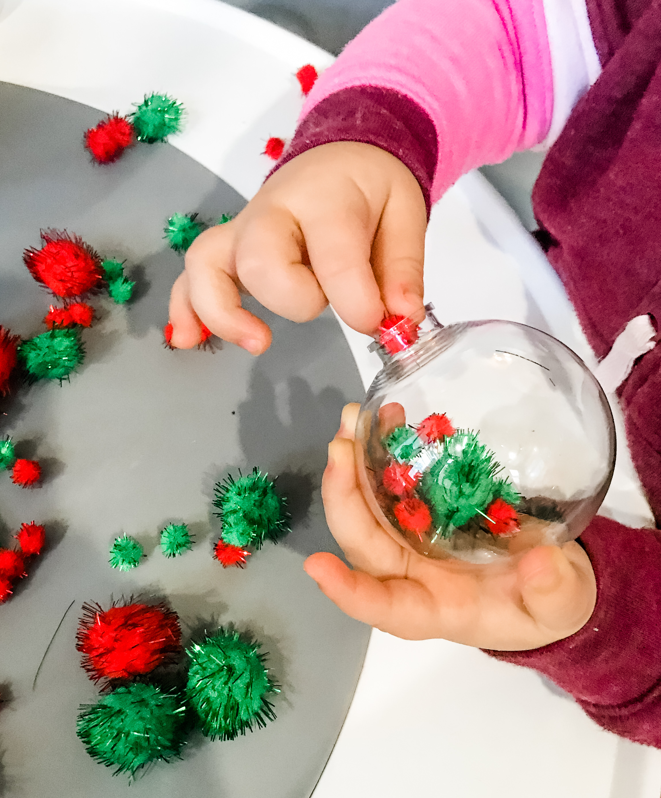 christmas crafts with pom poms