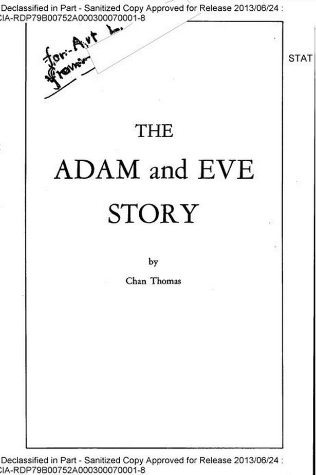 cia adam and eve