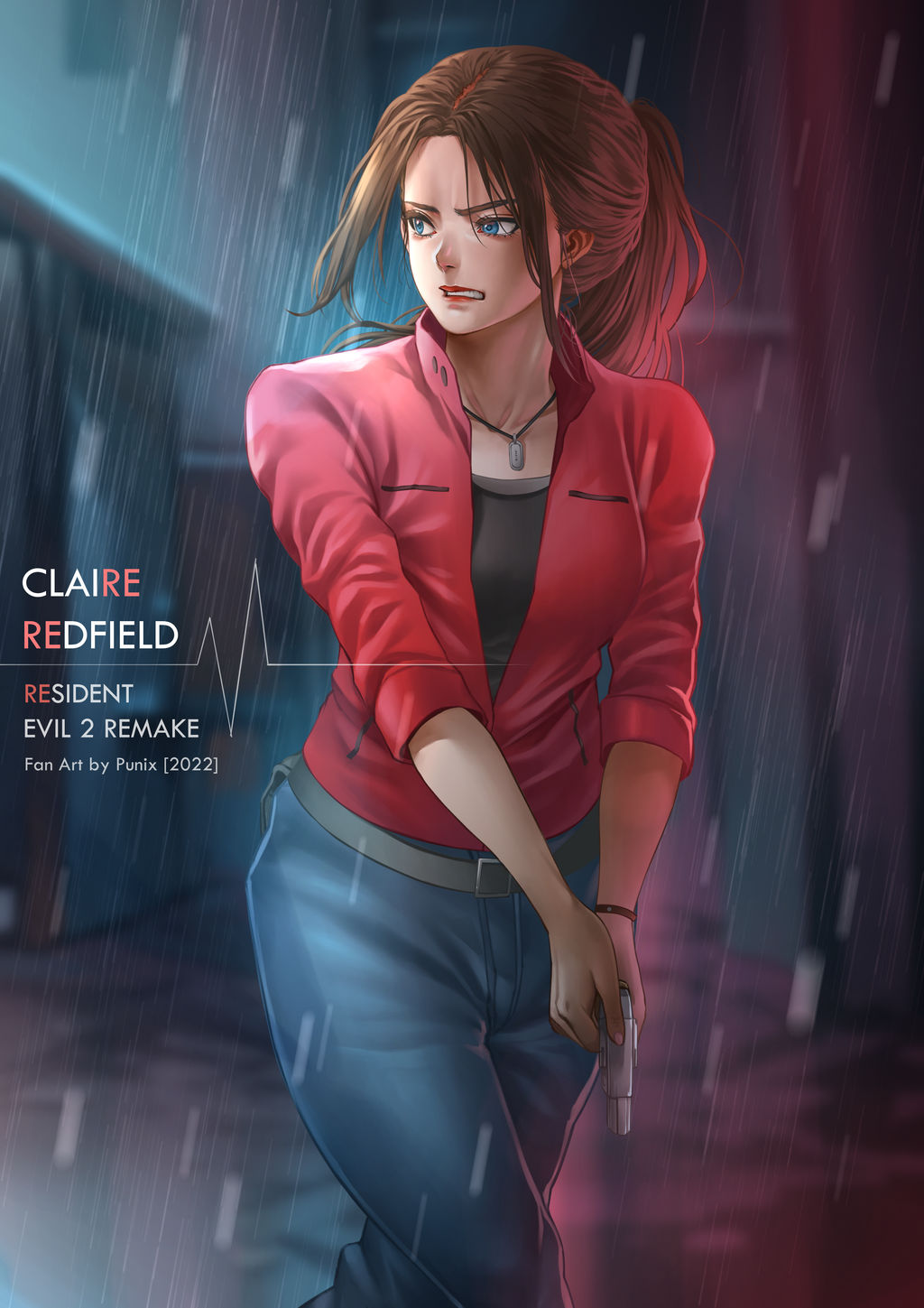 claire redfield fan art