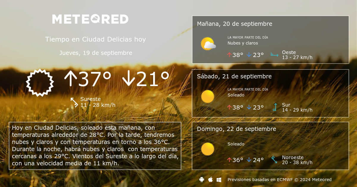 clima en ciudad delicias chihuahua