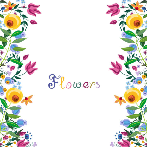 clipart flower border