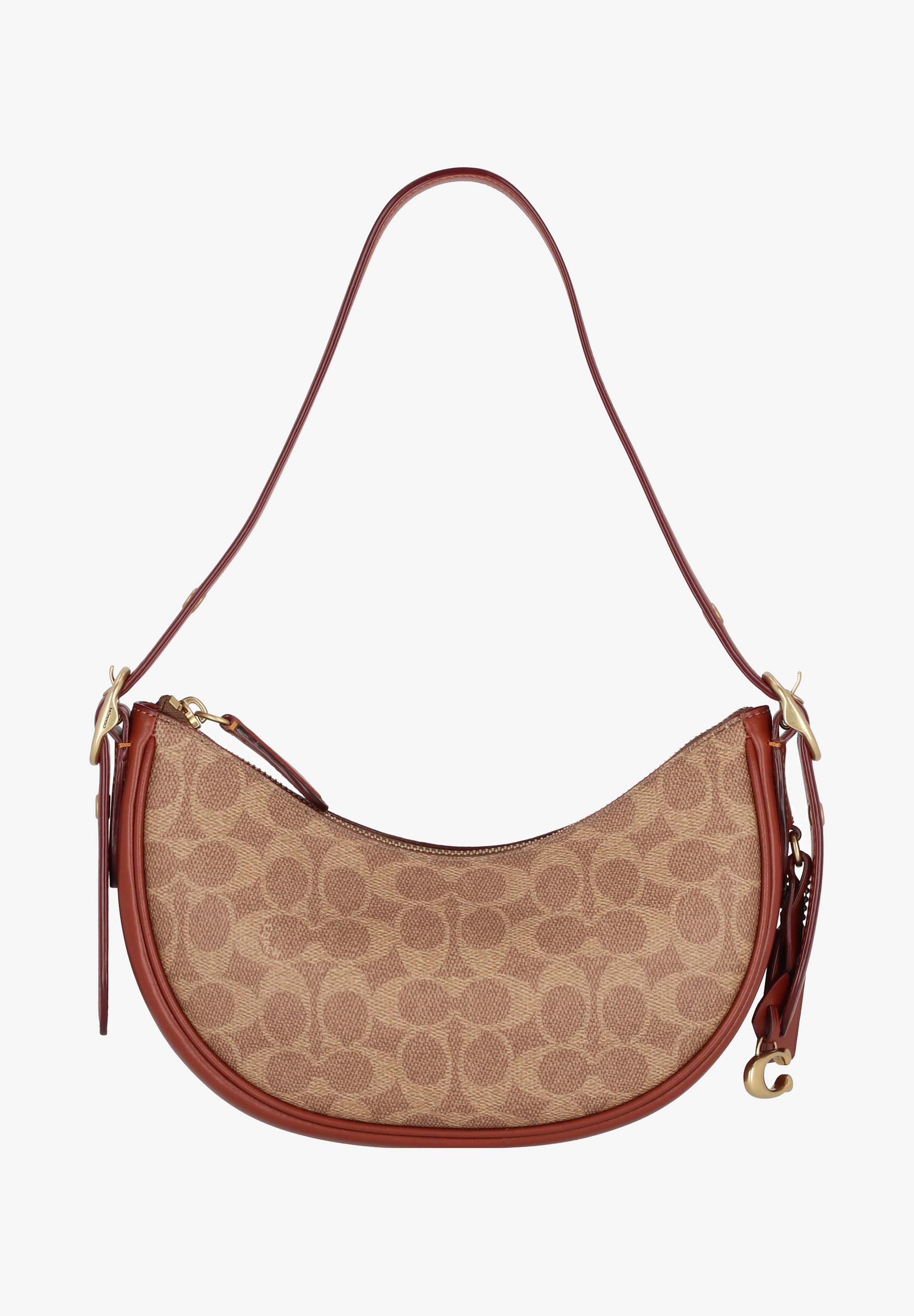 coach brown shoulder bag