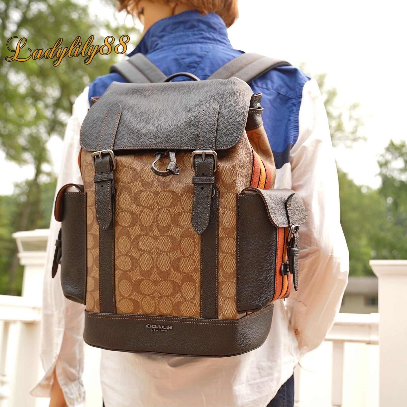 coach rucksack backpack