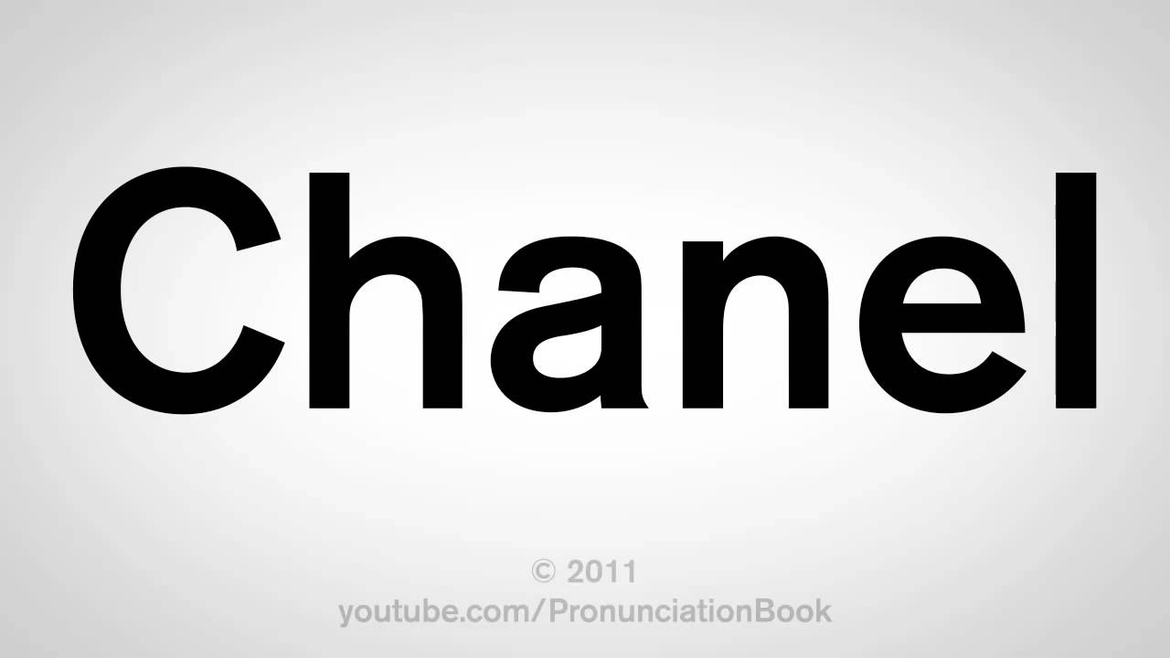 coco chanel pronunciation