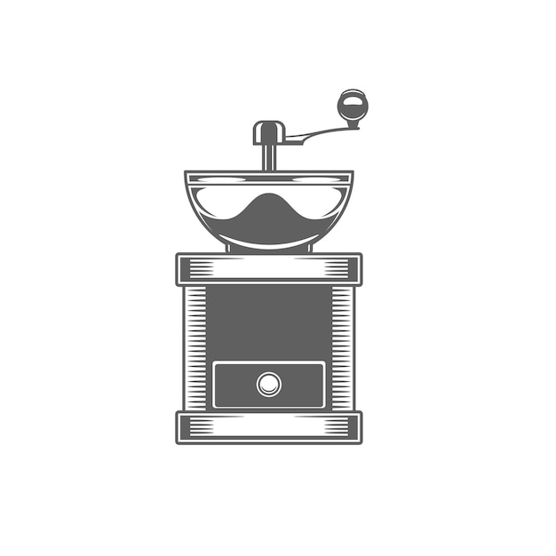 coffee grinder vector