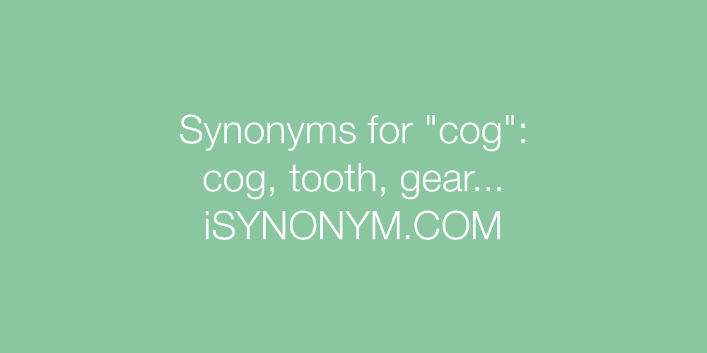 cog synonym