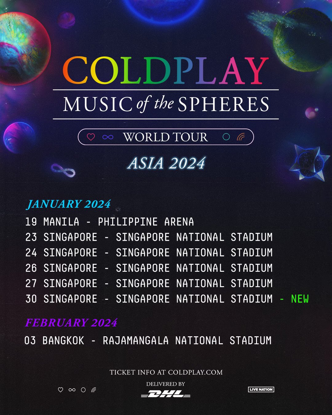 coldplay bangkok tickets