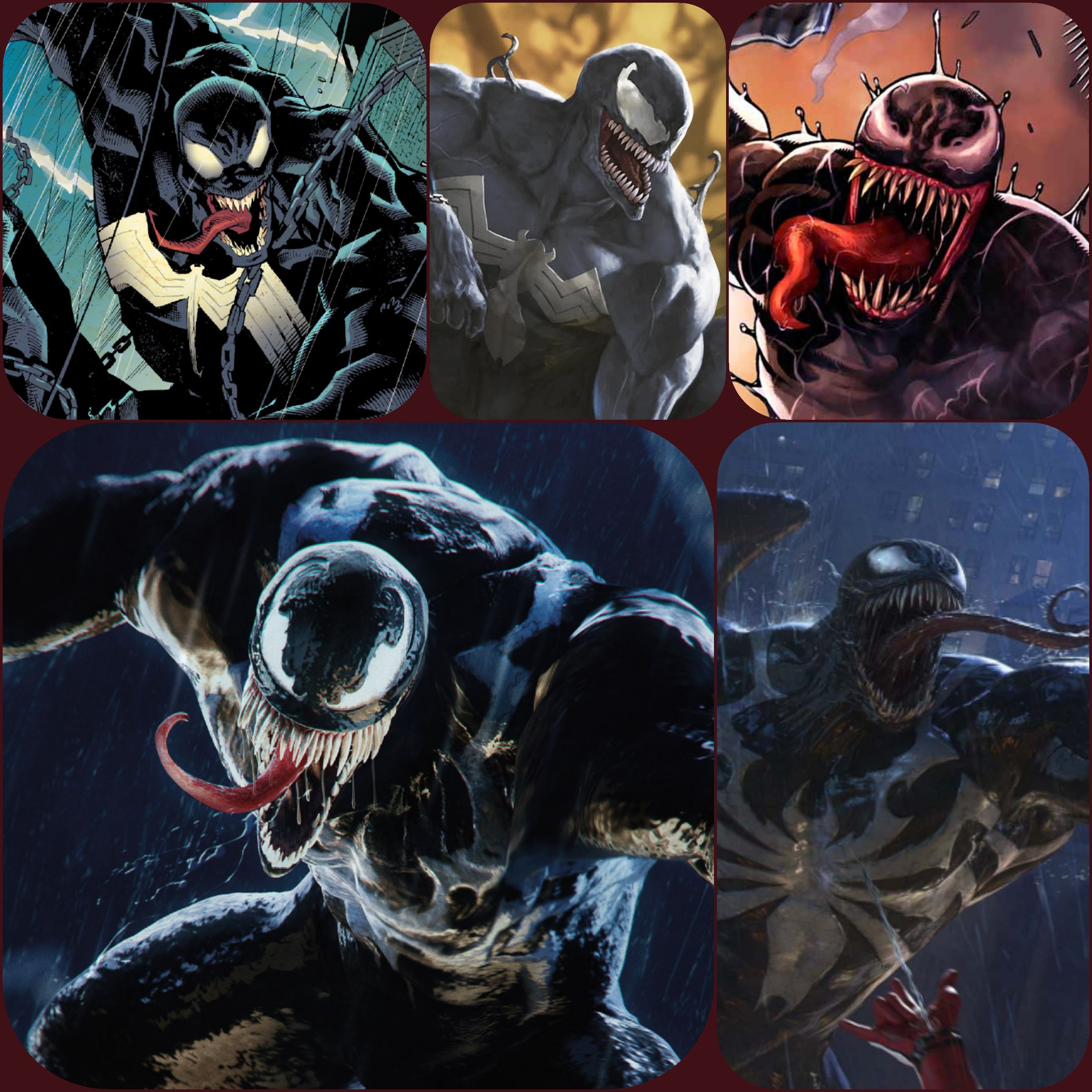 collage venom