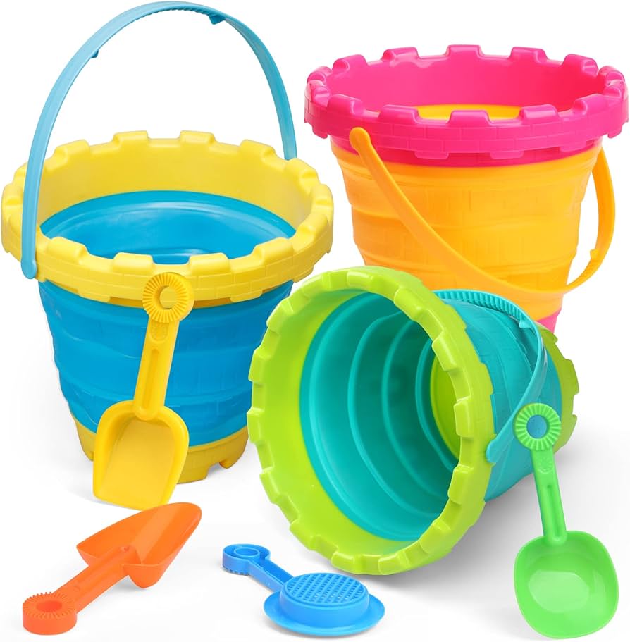 collapsible bucket and spade